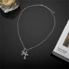 2022 New Cross Necklace for Men, Luxury Niche Hip-hop Brand Pendant Design, High-end