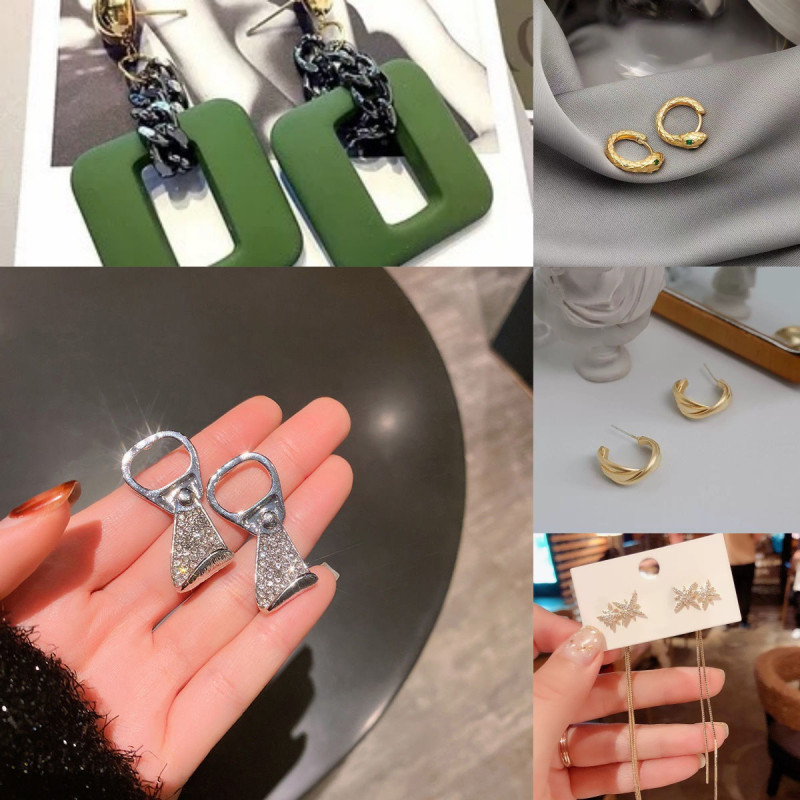 Can Pull-tab Earrings for Women Niche Design High-end Cold Style 2026 New Ins