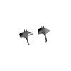 2026 Summer New Style Stainless Steel Cut Cute Marine Animal Manta Ray Earrings Mini Small