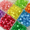 Resin Beads Cat Eye Diy Handmade Bracelet Jewelry Round Clothing Loose Accessories