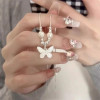 White Moonlight Necklace Women's Millennium Style Accessories Niche Design Clavicle Chain
