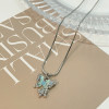 White Moonlight Necklace Women's Millennium Style Accessories Niche Design Clavicle Chain