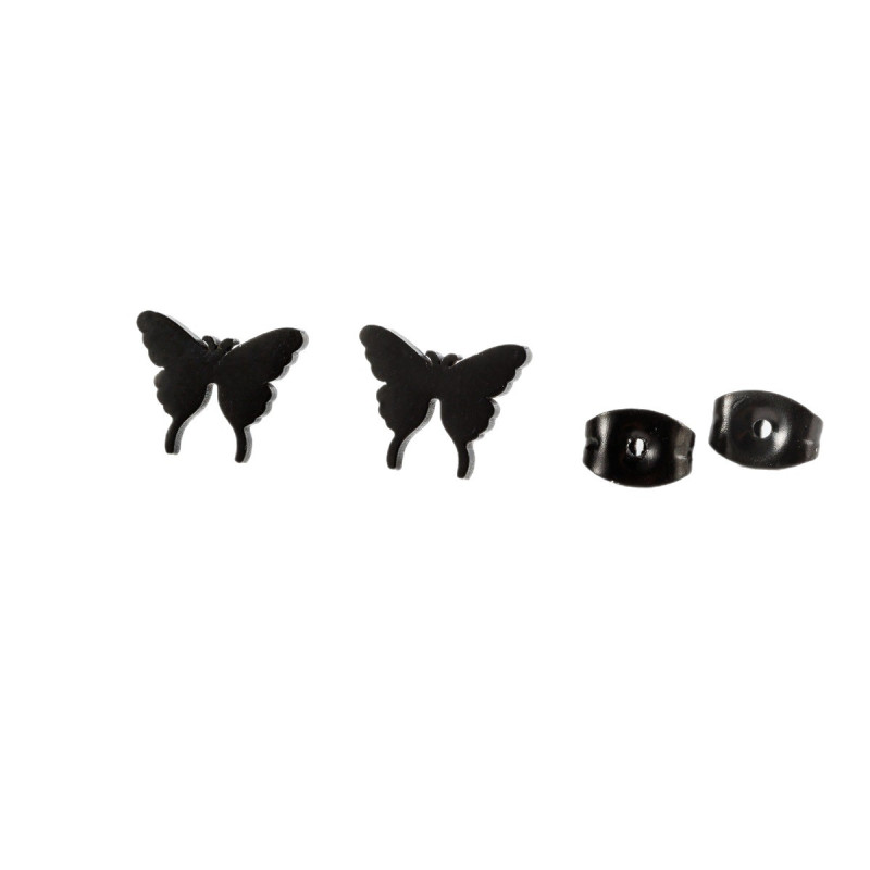 Multi-style Earrings Ins Fashion Geometric Simple Small Stainless Steel Direct Sales in
