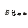New Product Stainless Steel Cut Cute Kitten Rabbit Hedgehog Unicorn Earrings Sweet Animal