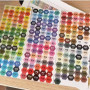 Bean Color Number Sticker 221 Material Package Tool Handmade Diy Same Manufacturer