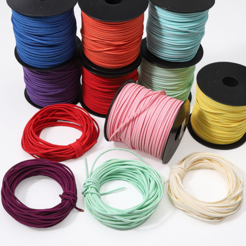 10 Meters Korean Velvet Rope Bracelet Necklace Braided Handmade Diy Jewelry Accessories
