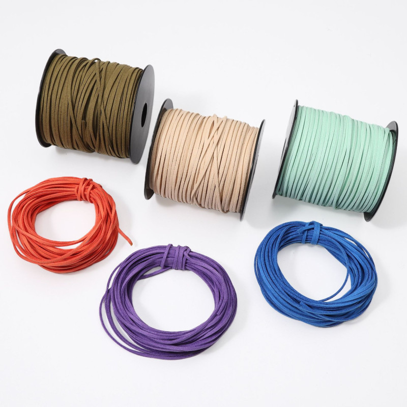 10 Meters Korean Velvet Rope Bracelet Necklace Braided Handmade Diy Jewelry Accessories