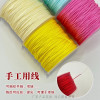 No. 72 Jade Thread Five-color Gradient Braided Line Segment Dyed Rope Necklace Lanyard