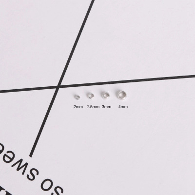 Silver Gold Positioning Beads Buckle Spacer Diy Bracelet Necklace Accessories Fixed
