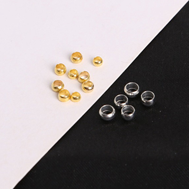 Silver Gold Positioning Beads Buckle Spacer Diy Bracelet Necklace Accessories Fixed