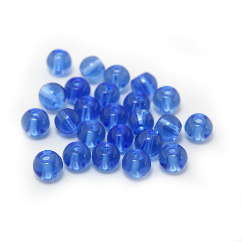 4-12mm Glass Crystal Beads Handmade Diy Bracelet Necklace Material Jewelry Accessories
