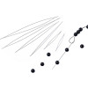 Open Needle Beading Piercing Bead Soft Handmade Bracelet Necklace Tool Diy Jewelry