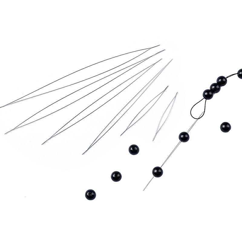 Open Needle Beading Piercing Bead Soft Handmade Bracelet Necklace Tool Diy Jewelry