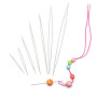 Open Needle Beading Piercing Bead Soft Handmade Bracelet Necklace Tool Diy Jewelry