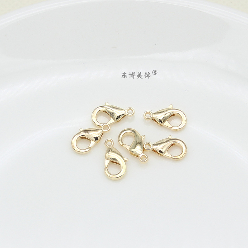 Imitation Copper Lobster Clasp 902 Zinc Alloy 10mm12mm Necklace Bracelet 1000 Pieces Per