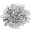 Round Five-leaf Flower Holder Knot Bead Hat Jewelry Accessories 5000 Pieces Per Pack