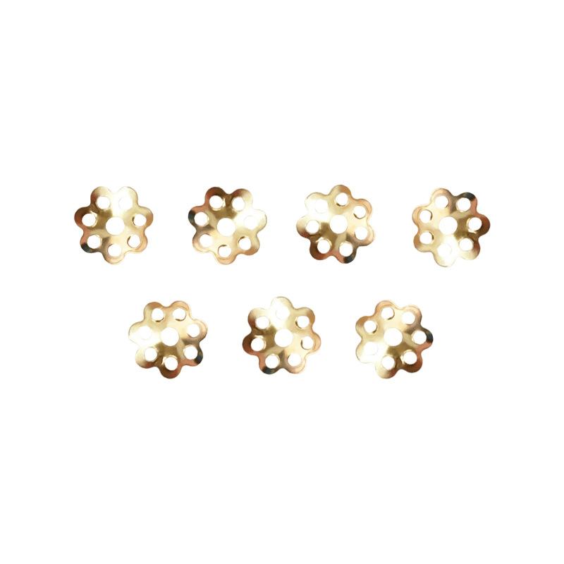 Small Flower Holder Medium Hair Decoration Beads Pearl Spacers Loose Diy Jewelry