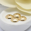 Smooth Flower Tray 4#5#6#8# 10,000 Pieces Per Pack Iron-plated Round Glossy Concave Bead
