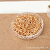 Iron Ring Open Flat 1kg/pack Electroplating Pendant Jewelry Accessories Material