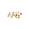 Bullet Ear Plugs, Ear 10,000 Pieces Per Pack, Earring Head Accessories, Fixed Diy Metal