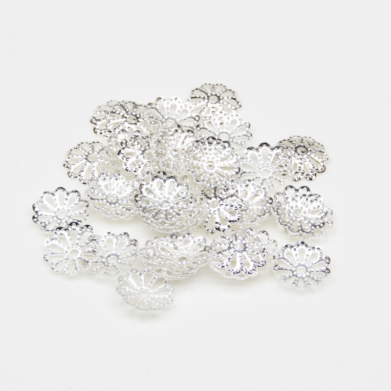Pit Pattern Flower Support Iron 10,000 Pieces Per Pack Diy Jewelry Accessories Small Hats