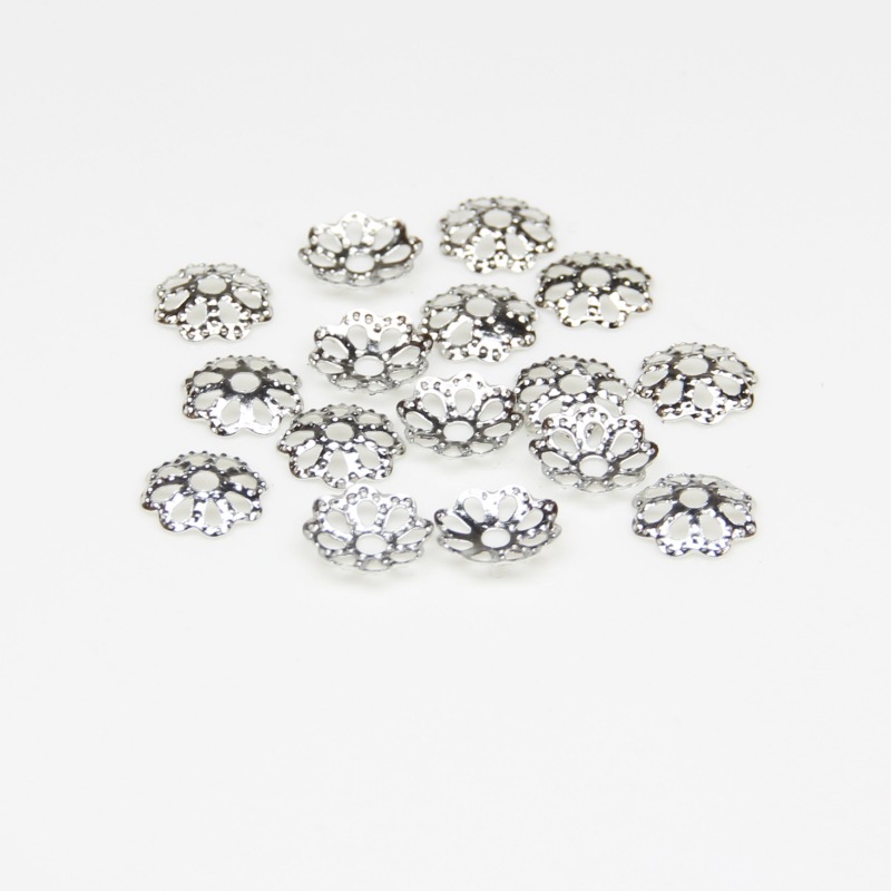 Pit Pattern Flower Support Iron 10,000 Pieces Per Pack Diy Jewelry Accessories Small Hats