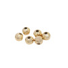 Iron Beads, Gold Electroplated Jewelry, Loose 2.4 3.2 4.0 5.0 6.0 8.0 Diy Accessories