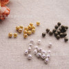 Hollow Material Earrings Jewelry Pendants Accessories Golden Flower Balls Bells European