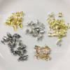 Small Three-wire Clips 10,000 Pcs Per Pack Iron Clip Diy Jewelry Accessories Metal