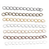 5cm, 7cm Tail Chain Extension Necklace Electroplating Jewelry Accessories 1000 Pieces Per