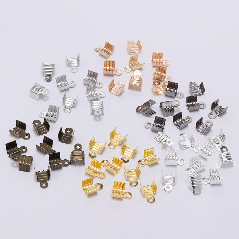 Medium Three-wire Metal Clip Two-tooth Feather Fixed Hair Accessories Clothing Material