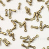 Small Water Drop Round Alloy Pendant Jewelry Accessories 5000 Pieces Per Pack Diy