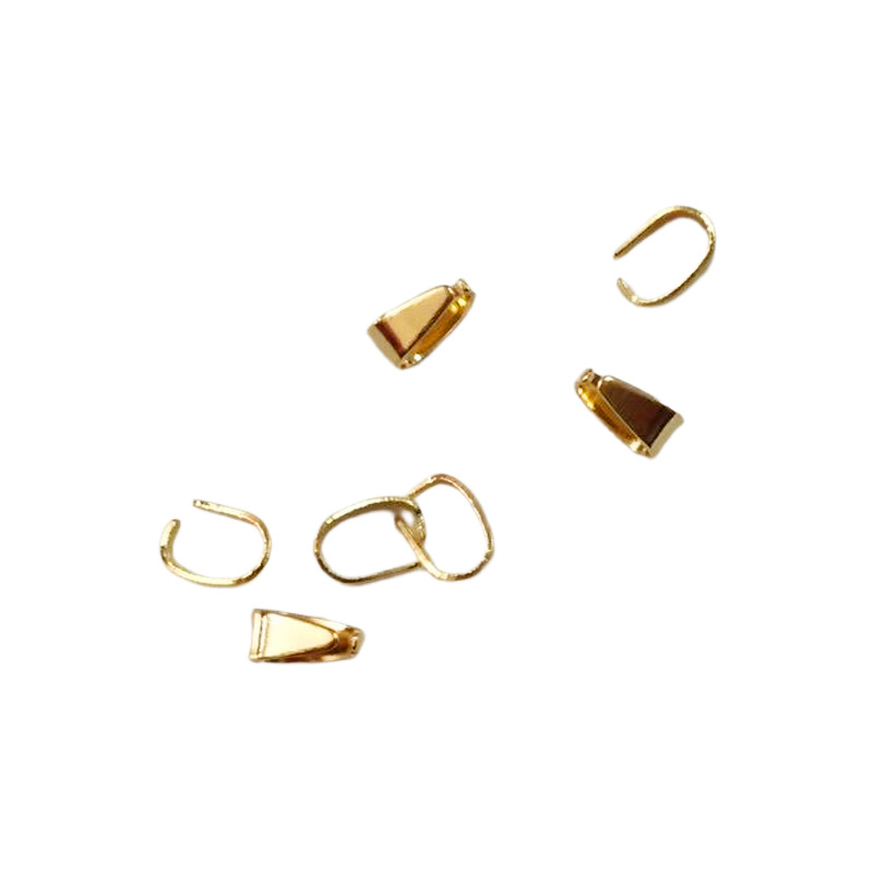 Thick Melon Seed Buckle Medium Size 4*8mm Pendant Clip 2000 Pieces Per Pack Jewelry