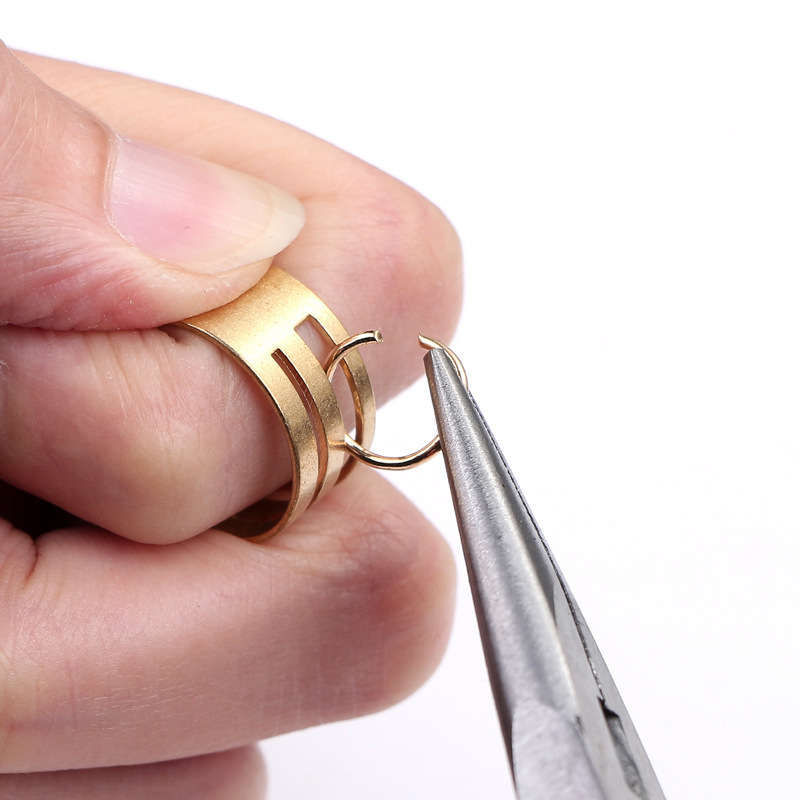 Handmade Ring Hanging Open Copper Single Opener Diy Jewelry Accessories Source