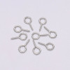 Sheep's Eye Nail Pearl Screw Thread 9-character Sheep's Horn Pendant Hook Jewelry Bulk