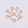 Sheep's Eye Nail Pearl Screw Thread 9-character Sheep's Horn Pendant Hook Jewelry Bulk