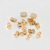 Butterfly Earplugs Large and Small Sizes 10,000 Pcs Per Pack Diy Electroplated Earrings