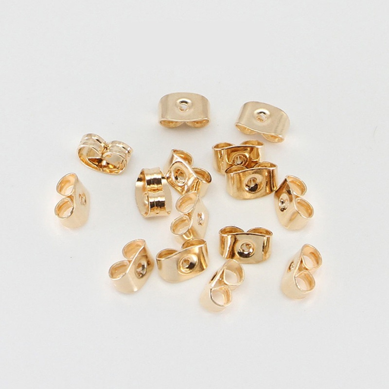 Butterfly Earplugs Large and Small Sizes 10,000 Pcs Per Pack Diy Electroplated Earrings