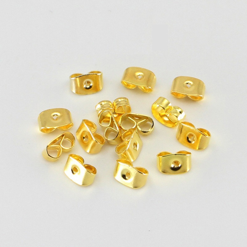 Butterfly Earplugs Large and Small Sizes 10,000 Pcs Per Pack Diy Electroplated Earrings