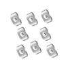 Butterfly Earplugs Large and Small Sizes 10,000 Pcs Per Pack Diy Electroplated Earrings