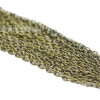 Cross Chain O-shaped Small Iron Diy Necklace Jewelry Accessories Each About 95 Meters