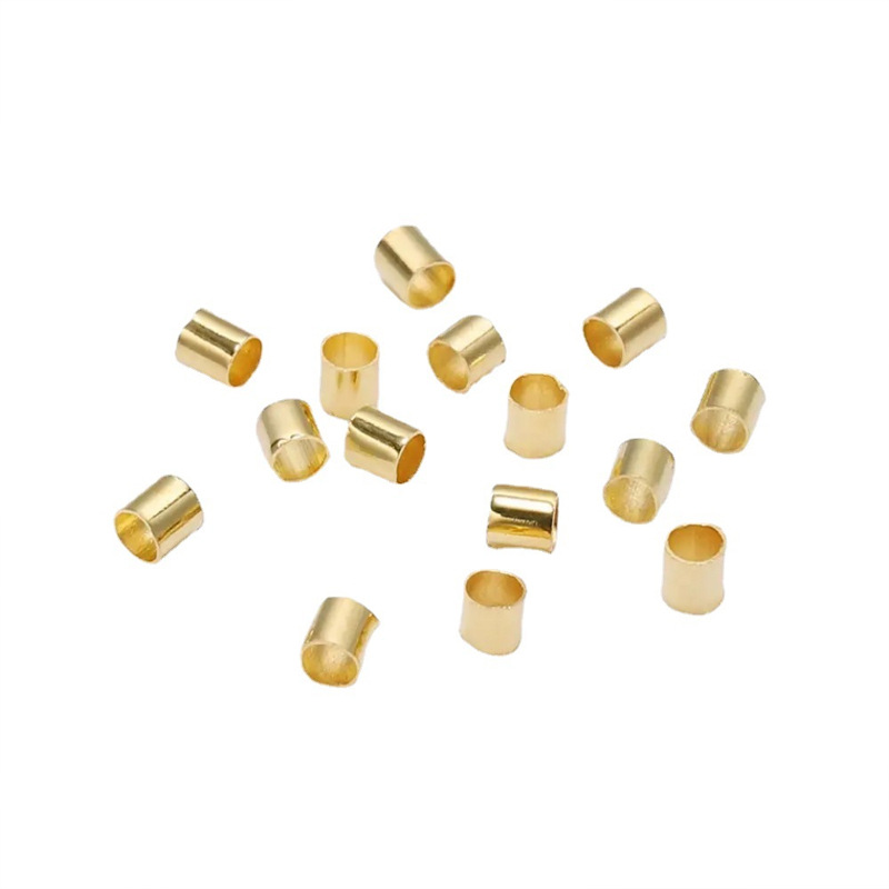 Positioning Tube Beads 2.0*2.0 10,000 Pieces Per Pack Jewelry Accessories Metal Plating