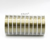 Steel Wire Electroplated White K Crystal Beads Diy Metal Jewelry Accessories 10 Small