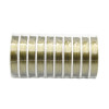 Steel Wire Electroplated White K Crystal Beads Diy Metal Jewelry Accessories 10 Small