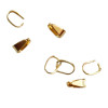 Thickened Melon Seed Buckle Iron Large Necklace Clothing Pendant Jewelry Accessories