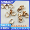 Thickened Melon Seed Buckle Iron Large Necklace Clothing Pendant Jewelry Accessories