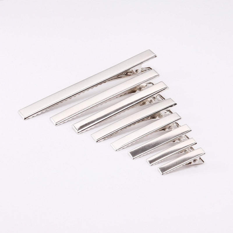 Fashionable Hair Clip Simple Small Square Duckbill Crocodile Swimming Black Flat Mouth
