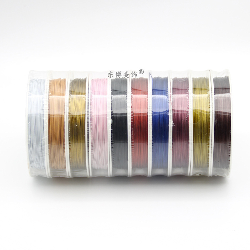 Copper Wire, Beaded Jewelry, Diy Accessories, Color Shaping Material, Electroplating