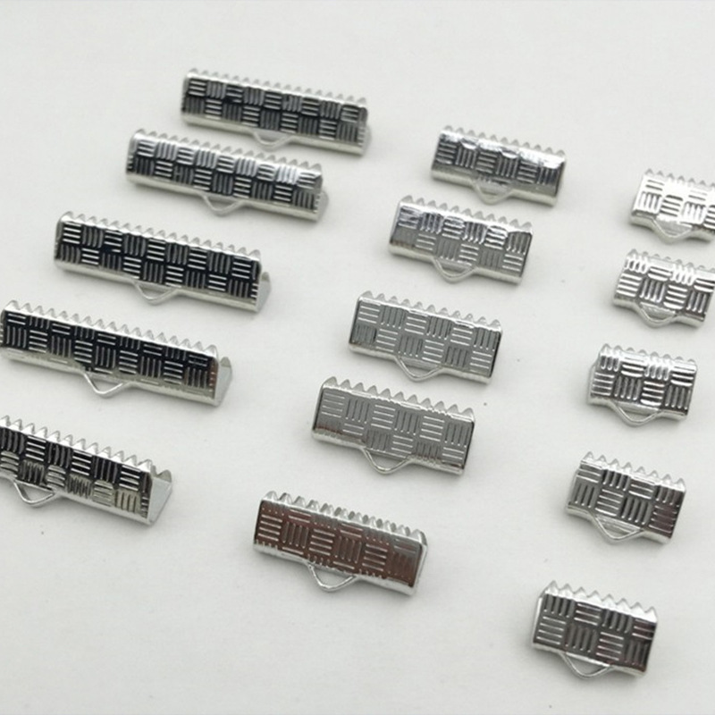 Plaid Buckle Accessories New Style Diy Jewelry Iron Electroplating Material Manufacturer