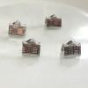 Plaid Buckle Accessories New Style Diy Jewelry Iron Electroplating Material Manufacturer